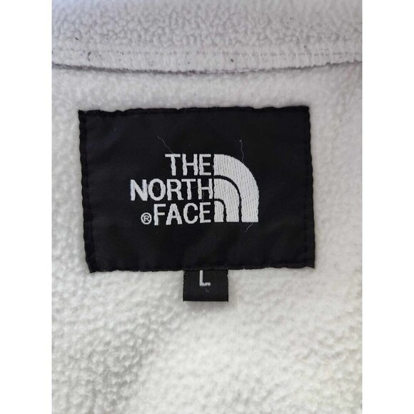 The North Face Full Zip up Beige Neutral Fleece Jacket Size Large - Picture 2 of 13